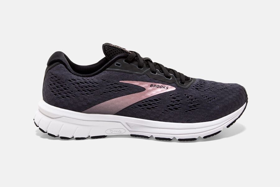 Brooks Anthem 3 Road Running Shoes Womens - Black/Pink - LEMJX-6215